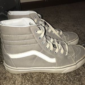 Gray High Top Vans